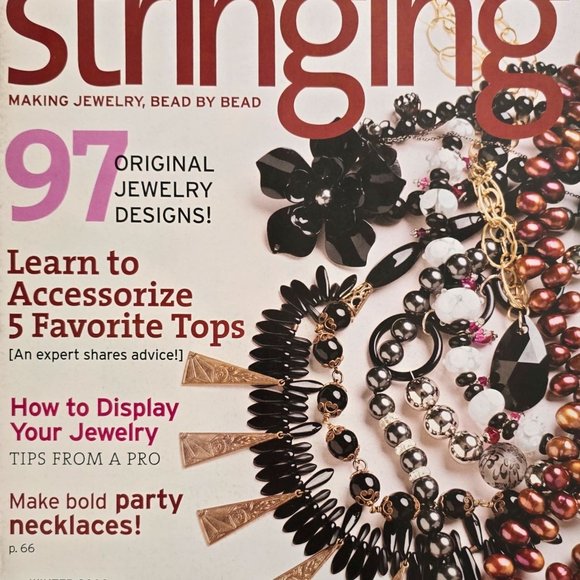 Stringing Magazine Winter 2008 97 Original Jewelry Designs - Picture 1 of 13